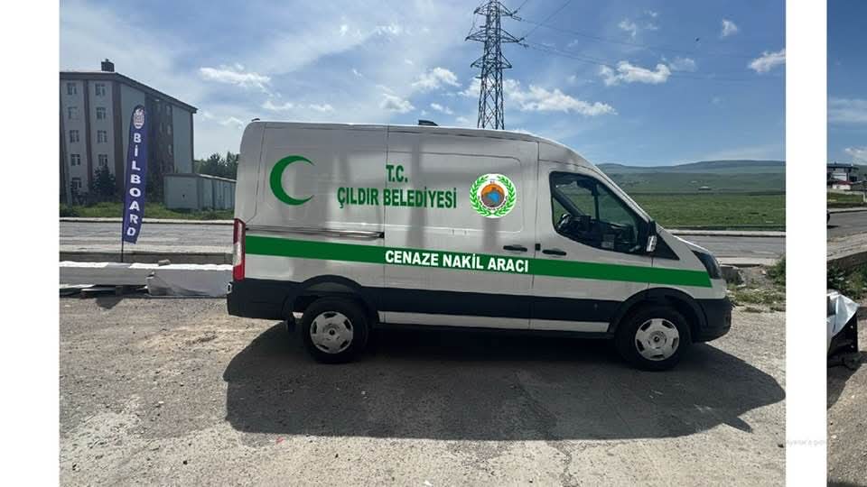 Cenaze nakil aracımız hizmete alındı